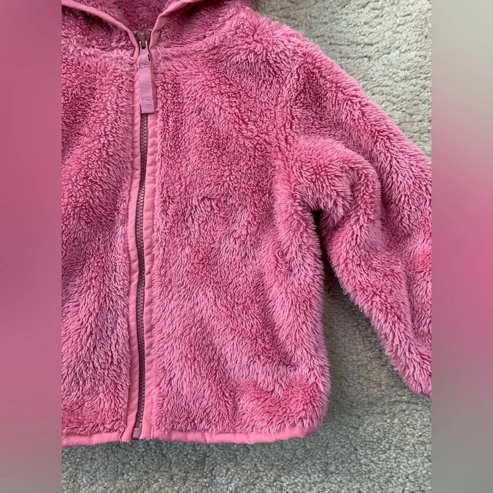 Primary Size 18-24 Months Teddy Fleece Jacket in Pink
